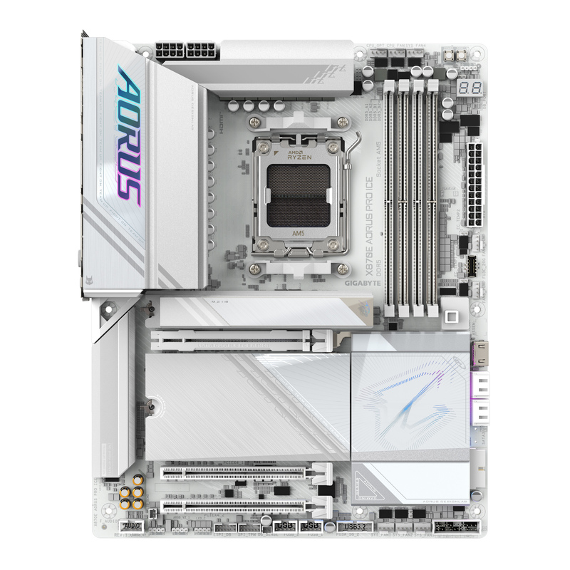 Материнская плата Gigabyte X870E Aorus Pro Ice