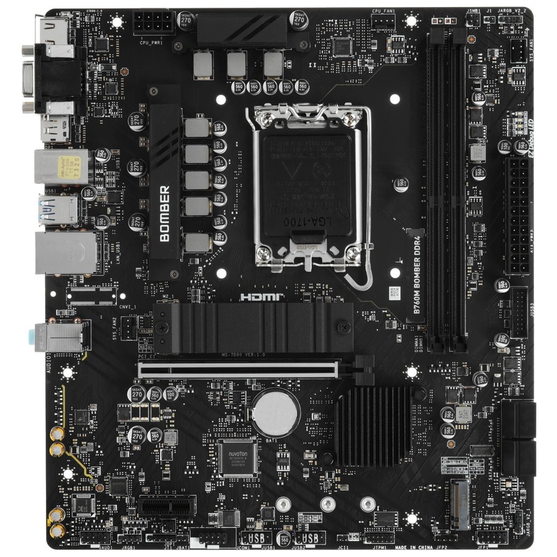 Материнская плата MSI B760M Bomber DDR4
