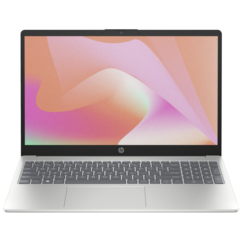 Ноутбук HP 15-fc0124nia AMD Ryzen 3 7320U 8GB DDR5 512GB SSD NVMe FHD LED Silver