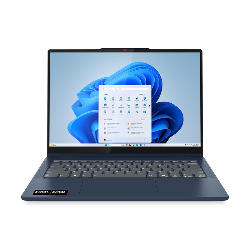 Ноутбук Lenovo Ideapad 5 14AKP10 AMD Ryzen AI 7 350 16GB DDR5 1TB SSD NVMe WUXGA IPS W11 Cosmic Blue