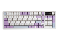 Клавиатура беспроводная Ajazz AK980 белый/фиолетовый Cyan Cloud Switch