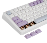 Клавиатура беспроводная Ajazz AK980 белый/фиолетовый TTC Flame Red Switch V2