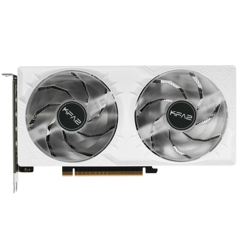 Видеокарта KFA2 GeForce RTX5050 Core OC 2FAN LED White 8GB GDDR6 128bit