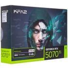 Видеокарта KFA2 GeForce RTX5070Ti Rock X OC 3Fan RGB Black 16GB GDDR7 256bit