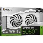 Видеокарта Palit GeForce RTX5060Ti White OC 16GB GDDR7 128bit