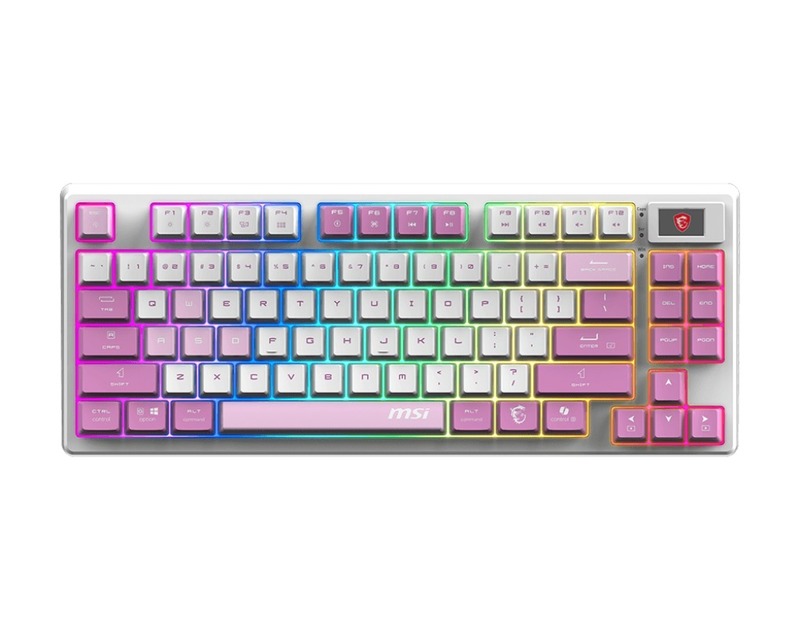 Клавиатура MSI Forge GK600 TKL RGB Wireless Violet