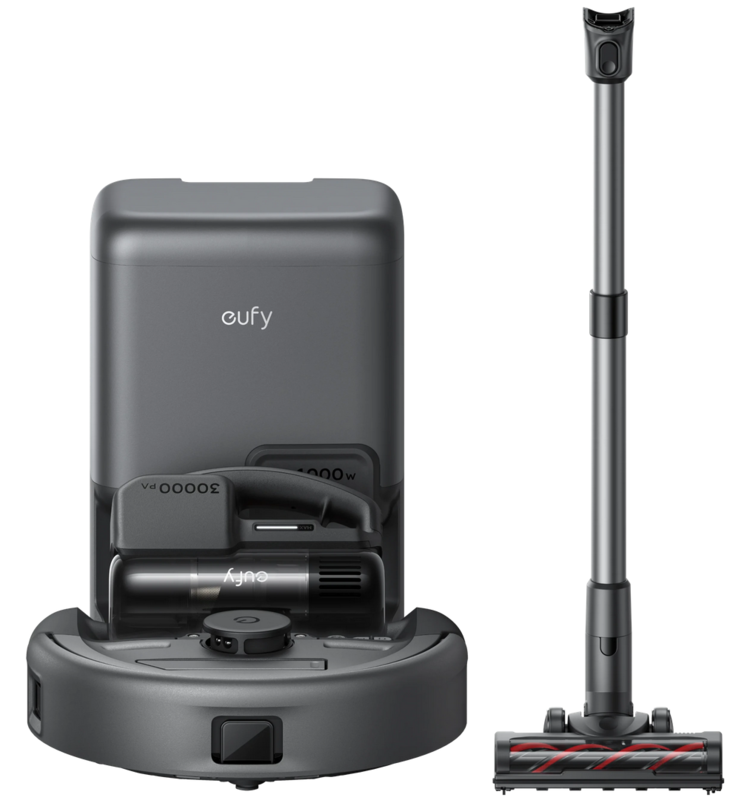 Робот вертикальный пылесос Eufy E20 3-in-1 черный