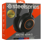 Проводные наушники SteelSeries Arctis Nova 3 черный