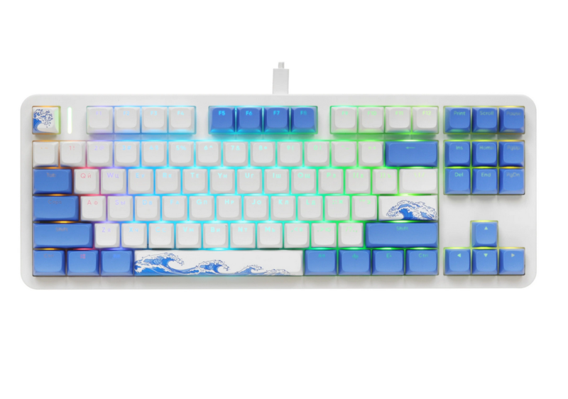 Клавиатура проводная Red Square Alumix TKL Aquarius v2