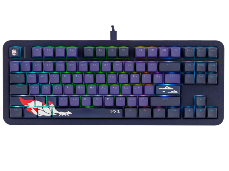 Клавиатура проводная Red Square Alumix TKL Classic Kitsune