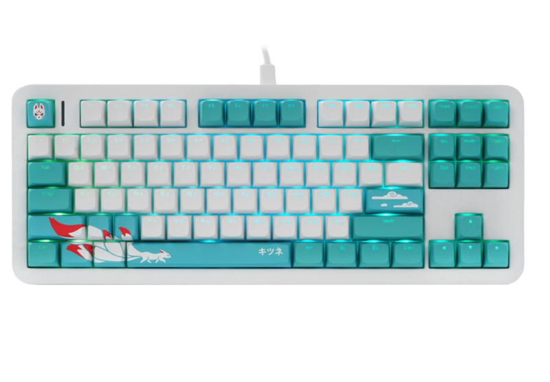 Клавиатура проводная Red Square Alumix TKL Classic Kitsune white