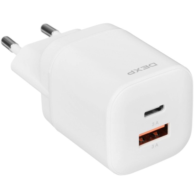 Сетевое зарядное устройство Dexp GaN IET25CD 33W