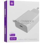 Сетевое зарядное устройство Dexp IET25CD 20W White + кабель USB Type-С