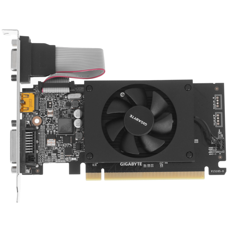 Видеокарта Gigabyte GeForce GT710 LP 2GB GDDR3 64bit