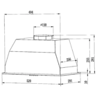 Вытяжка Weissgauff Box 1200 WH