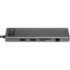 Док-станция Baseus Metal Gleam Series CAHUB-CT0G