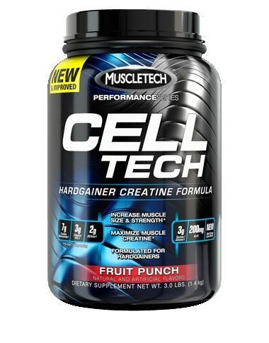 Креатин MuscleTech Cell-Tech Performance 3LB фруктовый, 1,4 кг