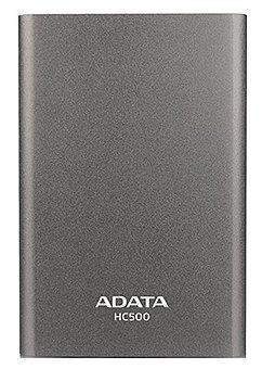 Внешний жесткий диск ADATA Choice HC500 2TB титановый