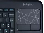 Клавиатура Logitech Wireless Touch Keyboard K400 Black USB