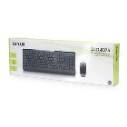 Комплект Мышь+Клавиатура Delux DLD-6075OUB
