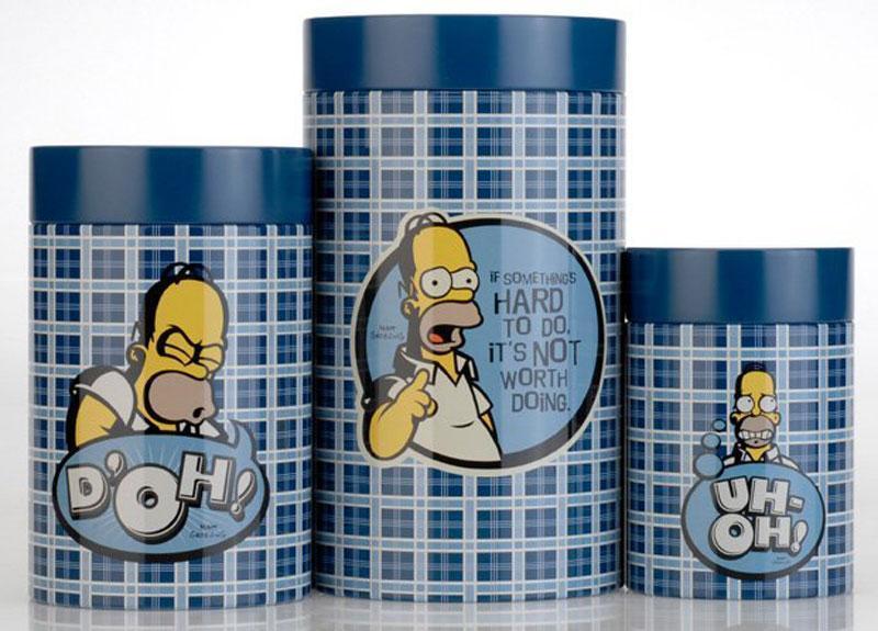 Набор банок для печенья Berghoff Simpsons 1500287 3 шт