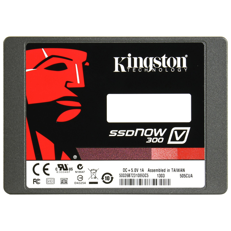 Kingston 60GB SSDNow, V300, SATA3, 2.5 w/Adapter