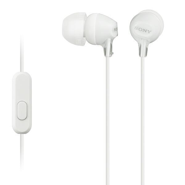 Наушники Sony MDR-EX15AP белые