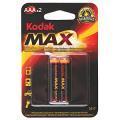 Батарейки Kodak МАХ LR03-2BL AAA