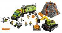 Конструктор LEGO City 60124 База исследователей вулканов