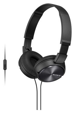 Наушники Sony MDR-ZX310AP черные