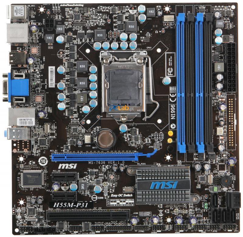 Материнская плата ddr5. Материнская плата MSI h55m-p31. MSI LGA 1156. Материнская плата 1156 MSI h55m-p31. H55m lga1156.