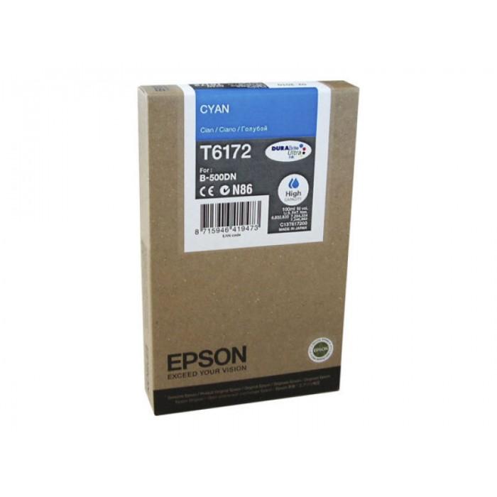 Картридж Epson C13T617200 голубой