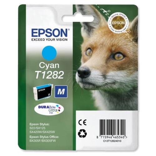 Картридж Epson C13T12824011 голубой
