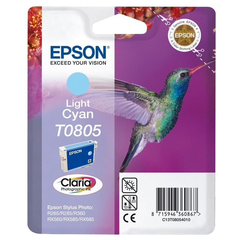 Картридж Epson C13T08054011 синий