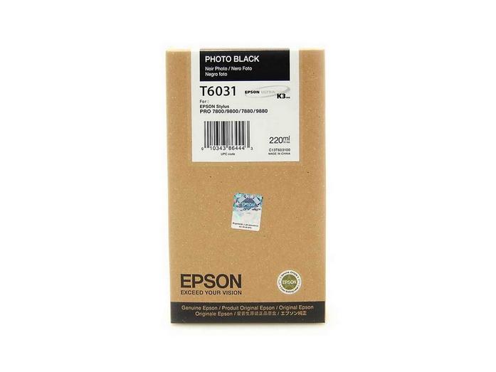 Картридж Epson C13T603100 черный