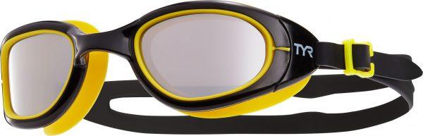 Очки для плавания TYR SPECIAL OPS 2.0 POLARIZED 719 черно-желтые