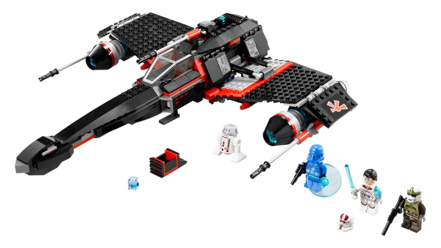LEGO Star Wars 75018 Секретный корабль воина Jek-14