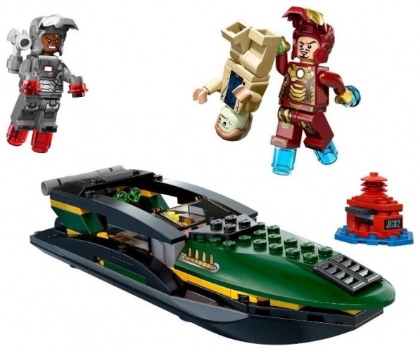 LEGO Super Heroes 76006 Железный человек: Сражение в морском порту