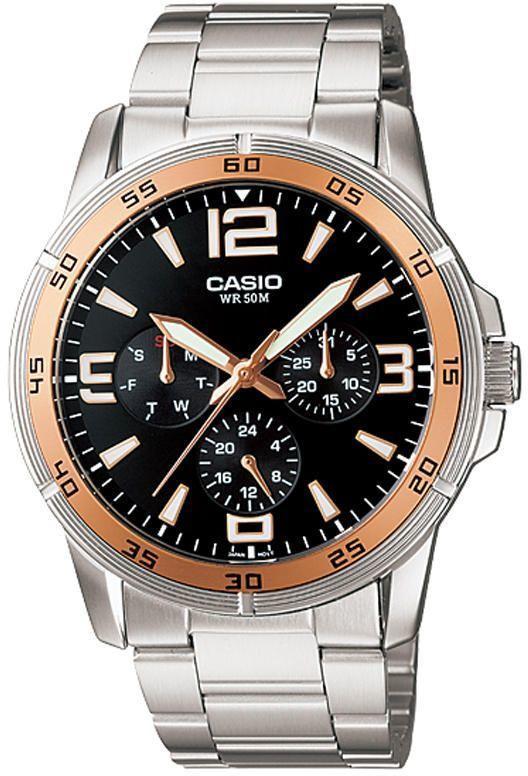 Мужские часы CASIO MTP-1299D-1A