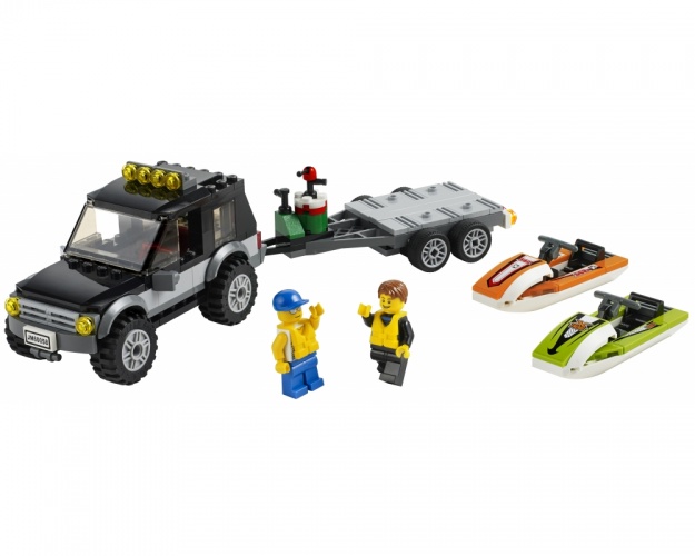 LEGO City 60058 Внедорожник с катером