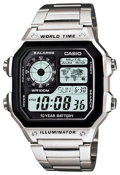 Мужские часы CASIO AE-1200WHD-1A