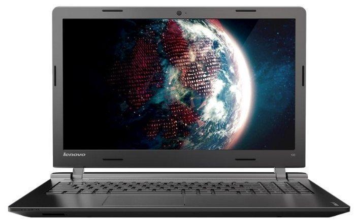 Ноутбук Lenovo IdeaPad 100 (4Gb DDR3, 500Gb HDD) чёрный