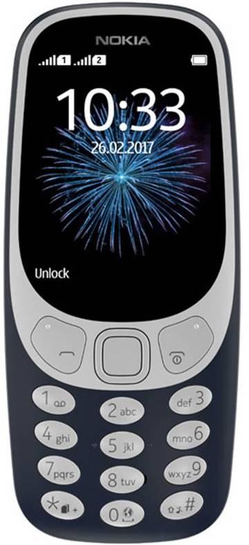 Сотовый телефон Nokia 3310 Dual Sim (2017) черный