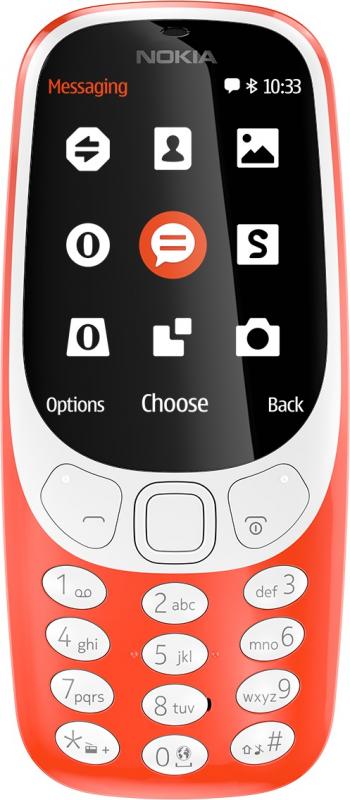 Сотовый телефон Nokia 3310 Dual Sim (2017) оранжевый