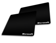 Коврик для мыши Microsoft черный