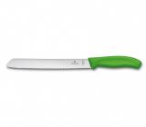 Нож Victorinox для хлеба, зелёный (6.8636.21L4B)