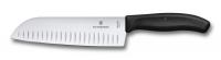 Нож Victorinox Santoku, черный (6.8523.17B)