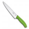 Нож Victorinox разделочный, зелёный (6.8006.19L4B)