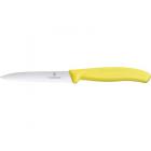 Нож Victorinox с волнистым лезвием, жёлтый (6.7736.L8) 