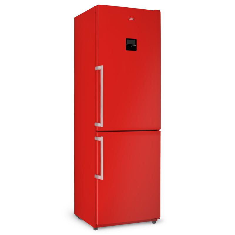 Холодильник Artel HD364RWEN красный